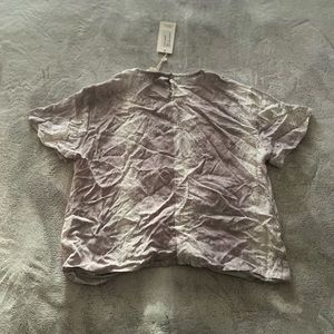 Crop top with front knot